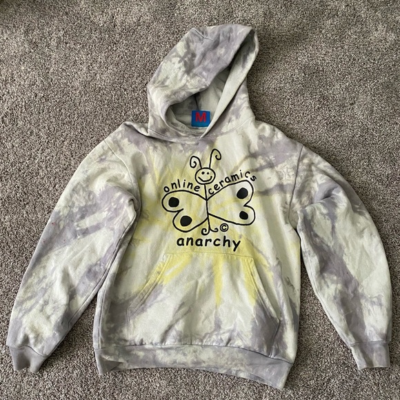 Online Ceramics Anarchy Butterfly Hoodie - Picture 1 of 6